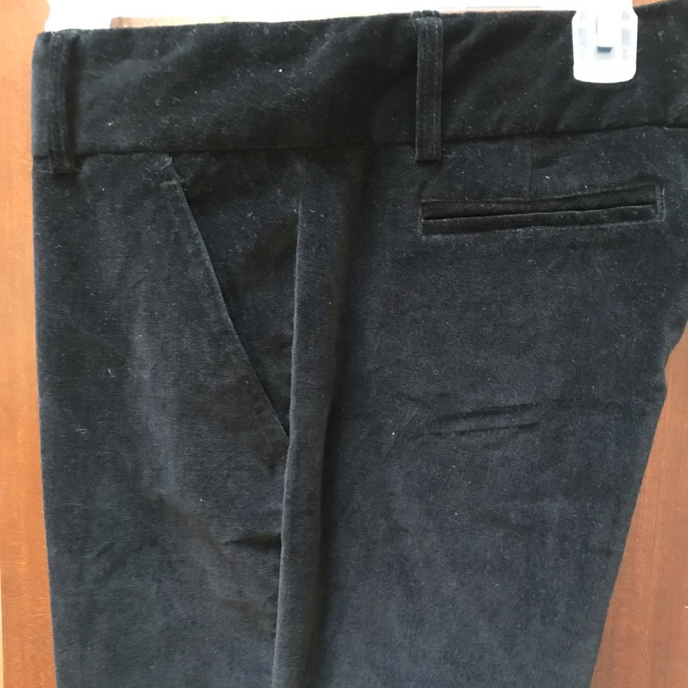The Limited black velvet pants